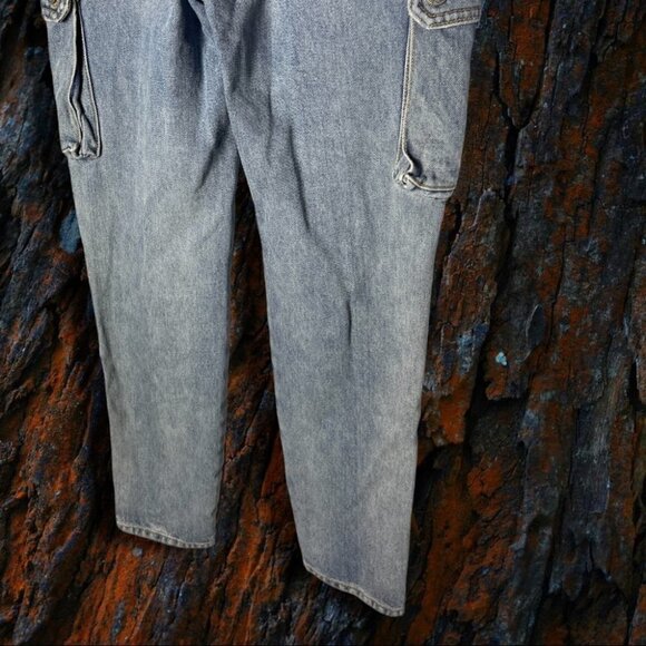 CARMAR High Rise Cargo Jeans Size 26 - Picture 14 of 16
